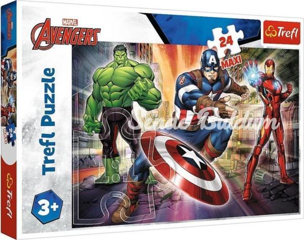 PUZZLE14321 Marvel 24 Parça Maxi Çocuk Puzzle - Image 1