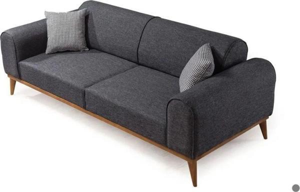 Edsy Home Rupon 3'Lü Koltuk Antrasit - Image 1