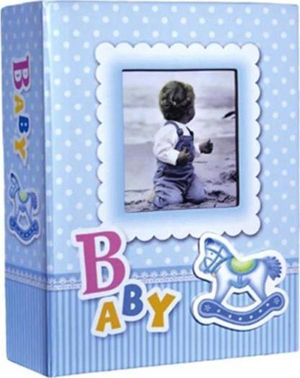 Rabsev 10x15cm 100 Fotoğraf Kapasiteli Lüks Bebek Fotoğraf Albümü - Image 1