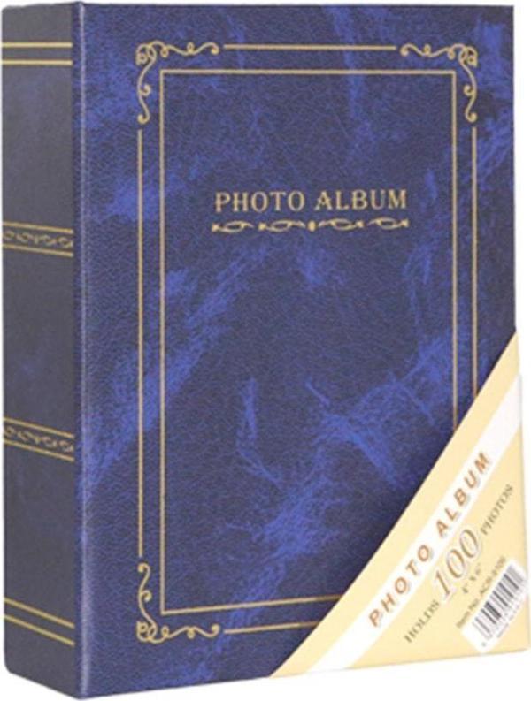 Rabsev 10x15cm 200 Fotoğraf Kapasiteli Ciltbezli Lüks Fotoğraf Albümü - Image 1