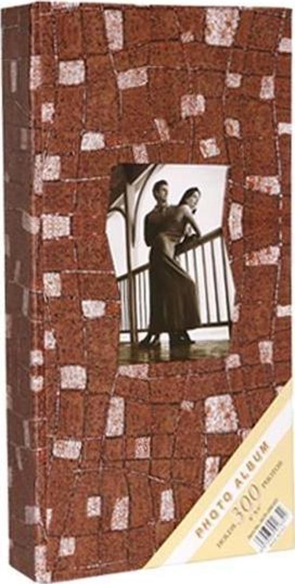 Rabsev 10x15cm 300 Fotoğraf Kapasiteli Lüks Pencereli Ofset Fotoğraf Albümü - Image 1