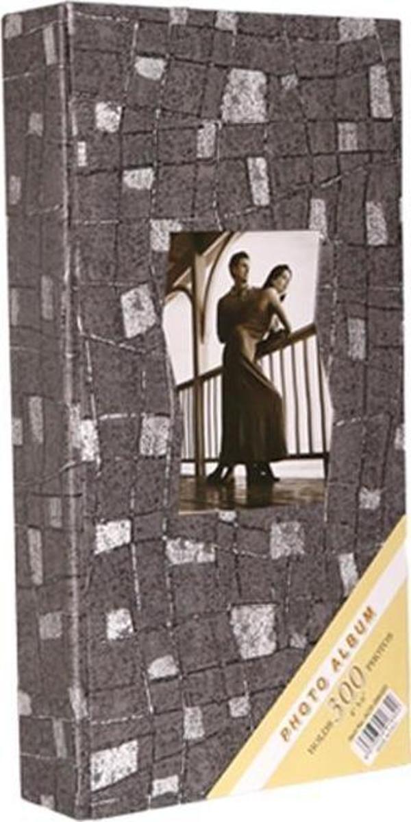 Rabsev 10x15cm 300 Fotoğraf Kapasiteli Lüks Pencereli Ofset Fotoğraf Albümü - Image 1