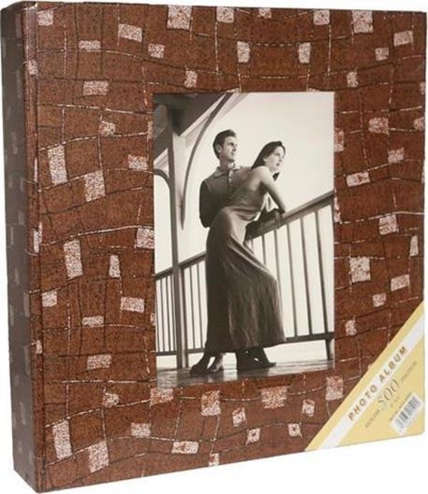 Rabsev 10x15cm 500 Fotoğraf Kapasiteli Klasör Tipi Lüks Ofset Fotoğraf Albümü - Image 1