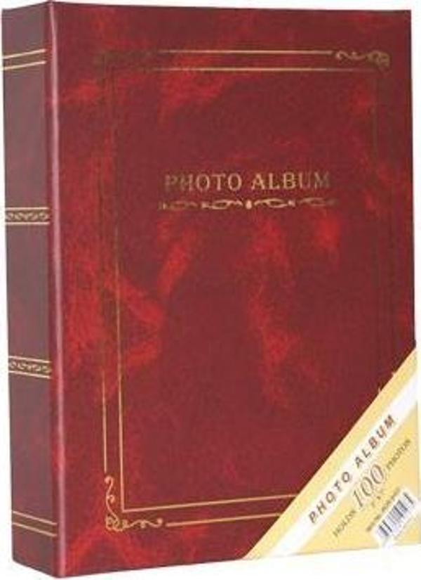 Rabsev 13x18cm 100 Fotoğraf Kapasiteli Ciltbezli Lüks Fotoğraf Albümü - Image 1