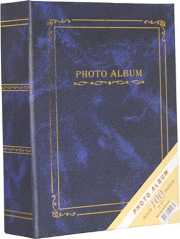 Rabsev 13x18cm 100 Fotoğraf Kapasiteli Ciltbezli Lüks Fotoğraf Albümü - Image 1