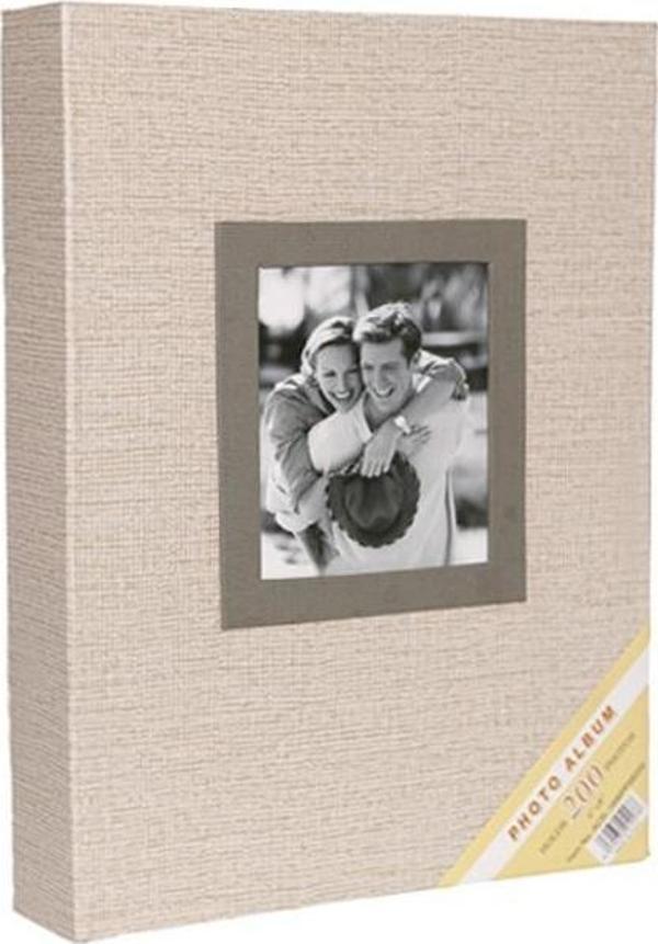 Rabsev 13x18cm 200 Fotoğraf Kapasiteli Lüks Koton Fotoğraf Albümü - Image 1