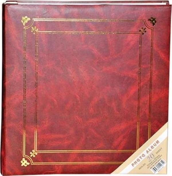 Rabsev 20 Yaprak ( 40 Sayfa ) 315x325mm Ciltbezli Yapıştırmalı Fotoğraf Albümü - Image 1