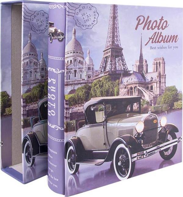 Rabsev RS038 Fotoğraf Albümü 10x15cm 200'lük Lüx Desenli Kutulu Not Yazılabilir - Image 1