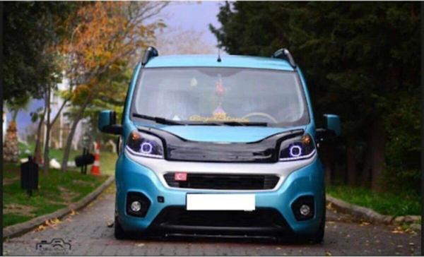 Kayaotoaks Fiorino Kaput Rüzgarlığı Koruyucu 2007-2016 Arası 4Mm - Image 1