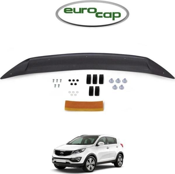 Kayaotoaks Kia Sportage Ön Kaput Koruma Rüzgarlığı 3Mm Akrilik (Abs) Parlak Siyah Deflektör 2011-2015 - Image 1