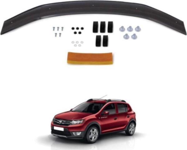 Kayaotoaks Dacia Sandero Stepway Ön Kaput Rüzgarlığı 2012- 2019 Uyumlu - Image 1