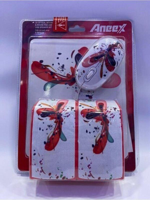 Aneex Mause Mause Pad Ve Hoparlör Seti - Image 1