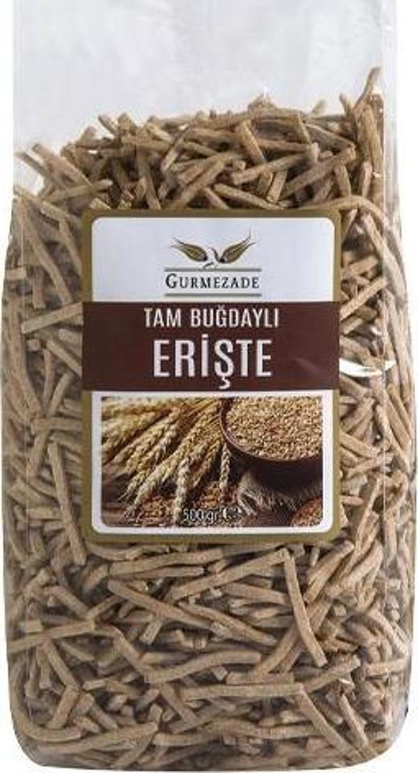 Gurmezade Tam Buğday Unlu Yumurtalı Erişte 500 g e - Image 1
