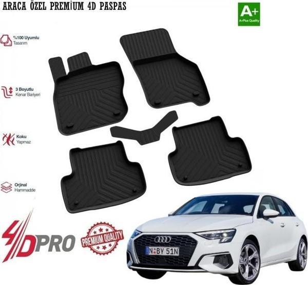 AUDİ A3 ARACA ÖZEL 4D PASPAS 2020 2021 2022 2023 2024 - Image 1