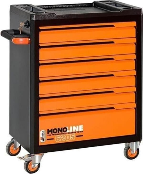 Retta Monoline RTA 6205 Dolu 6 Çekmeceli 245 Parça Takım Arabası - Image 1