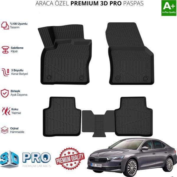 SKODA OCTAVİA E TECH ARACA ÖZEL 3D PASPAS 2023 2024 2025 2026  - Image 1