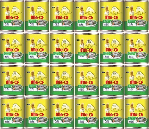 Me-O Sardalyalı Karides Soslu Kedi Konservesi 400 Gr*24ADET - Image 1