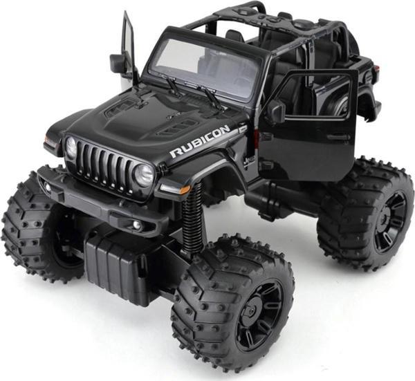 Rastar 1:14 Rc Uzaktan Kumandalı Jeep Wrangler Rubicon Big Wheel Off-Roader 2.4 Ghz Siyah - Image 1