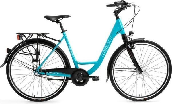 BİSAN RAMONA-24 KADIN ŞEHİR BİSİKLETİ 53CM V 28 JANT 3 VİTES TURKUAZ PEMBE - Image 1