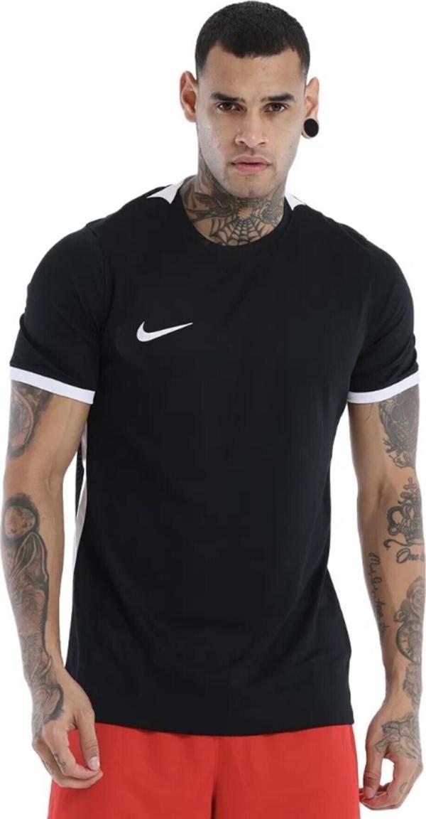 Nike Challenge IV Dri-Fit Erkek Siyah T-Shirt Slim fit - Image 1