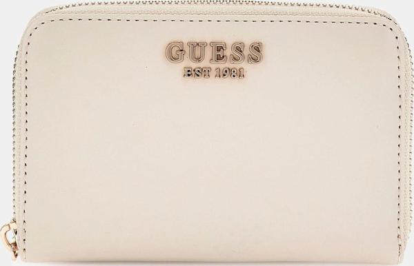 Guess Kadın Ekru Laurel Orta Boy Fermuarlı Cüzdan - Image 1