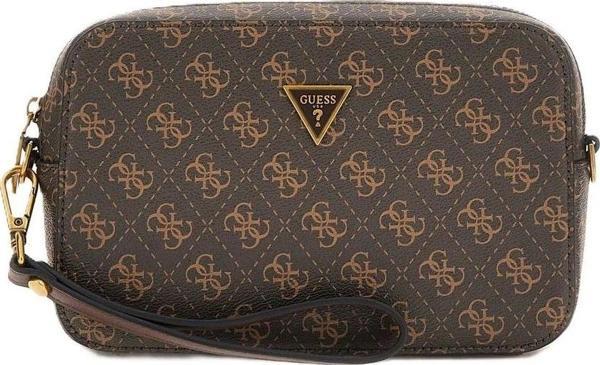 Guess Kadın Kahverengi Milano Mini Kamera Çantası - Image 1