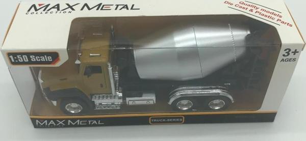 Farbu Oyuncak Osman Kızılkaya Max Metal Collection 1:50 Çek Bırak Mikser Kamyon CF18-A10 - Image 1