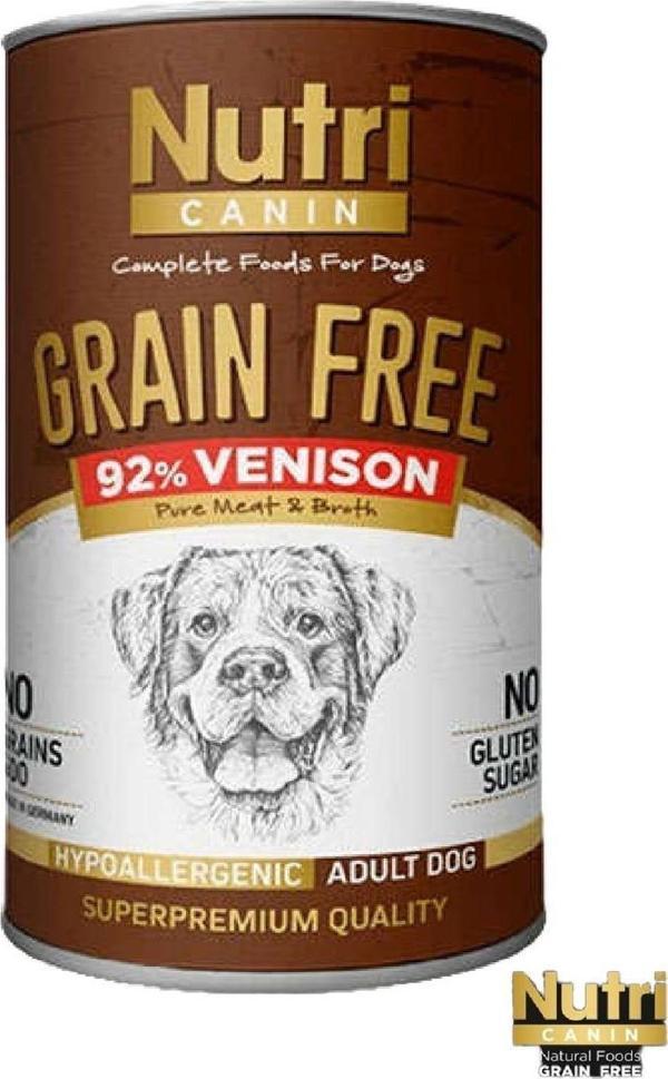 Tahılsız Geyik Etli & Tatlı Patatesli Köpek Konservesi 400 gr - Image 1