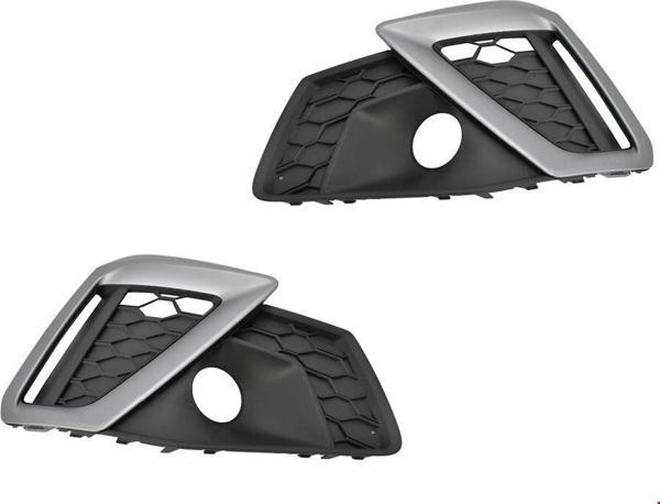 AUDİ - ÖN TAMPON IZGARASI SOL S-LİNE (GRİ) A4 2020- - 8W0807681M 9B9 - Image 1