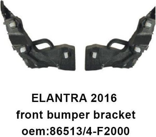 HYUNDAİ - ÖN TAMPON BRAKETİ SAĞ ELANTRA 2016- - 86514-F2000 - Image 1