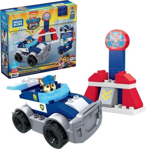 Mattel Mega Bloks Paw Patrol Chase'in Polis Aracı GYJ00 - Image 1