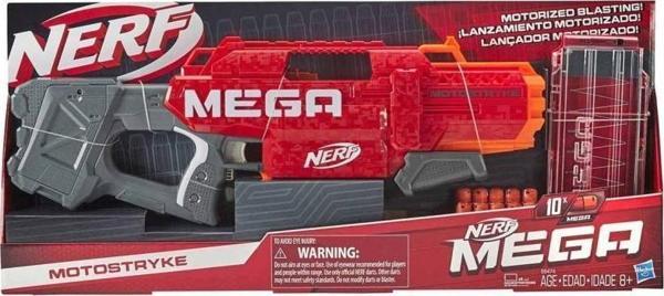 Nerf Hasbro Mega Motostryke 10 Dartlı E6474 - Image 1