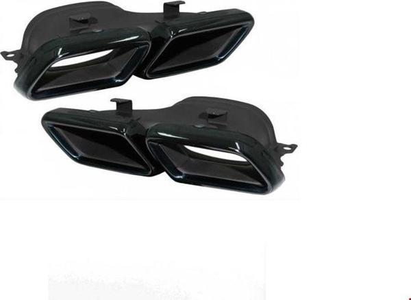 MERCEDES - ARKA EGZOZ UCU SET (SİYAH) YENİ C63 AMG 2019- -  - Image 1