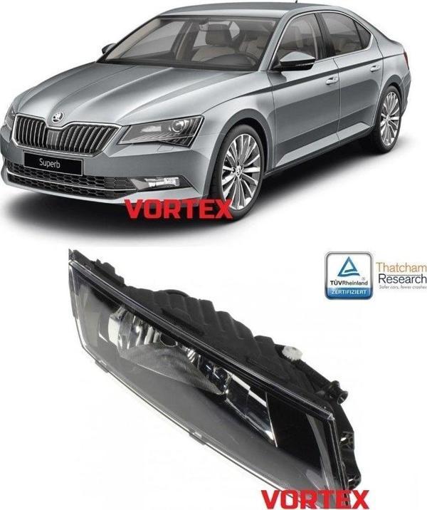 SKODA - SİS FARI SOL SUPERB 2015- - 3V0941701 - Image 1