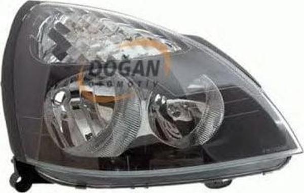 RENAULT - ÖN FAR (SİYAH) SAĞ CLİO 2001- - 7701054063 - Image 1