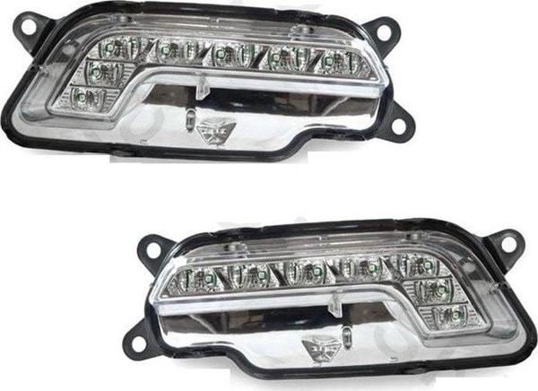 MERCEDES - GÜNDÜZ SİS FARI LED SOL ( L TİPİ - AMG) W212 2009- - 2128200756 - Image 1