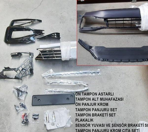 VOLKSWAGEN - PASSAT 2015- İÇİN B8.5 2020- RLİNE ÖN TAMPON SET - - Image 1