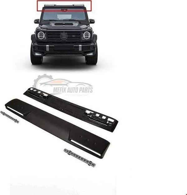 MERCEDES - ÖN TAVAN SPOYLERİ (LEDLER İLE) BRABUS W463 2008- -  - Image 1