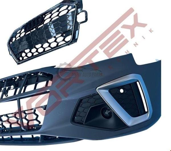 AUDİ - ÖN TAMPON SET S-LİNE (KROM PANJURLU) A4 2020-  - 8W0807065TsetK - Image 1