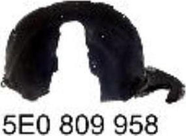 SKODA - ÖN ÇAMURLUK DAVLUMBAZI SAĞ OCTAVİA 2013- - 5E0809958 - Image 1