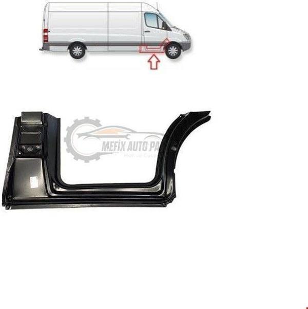 MERCEDES - ÖN KAPI FRANGART ALT SAĞ SPRİNTER 2006- - A9066302600 - Image 1