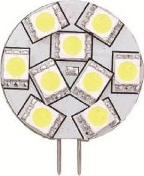 Led ampul G4 Tip 10-30V Ø 28 mm Sıcak Beyaz Arkadan Ayaklı  - Image 1