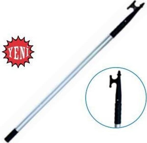 Ocean Marine Teleskopik Gönder Kancası Siyah 115-200 Cm - Image 1