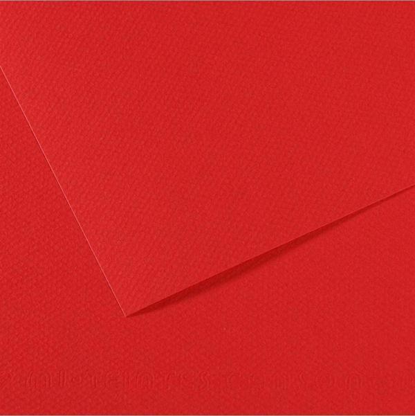 Canson Sh Canmt 50x65 160 Gram Dokulu Fon Kartonu Kırmızı 505 31032s110 (10'lu Paket) - Image 1