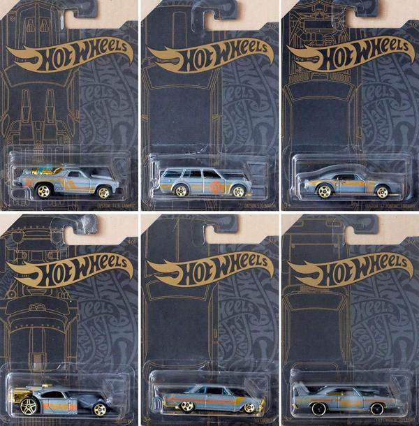 Hot Wheels 51th Anniversary Satin Chrome 6 Araçlık Set - Image 1