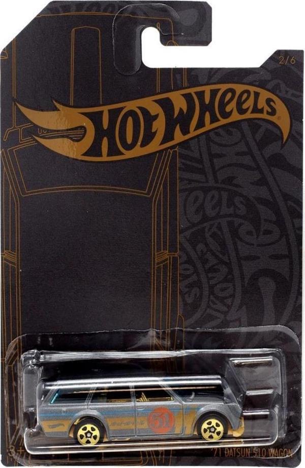 Hot Wheels 51th Anniversary Satin Chrome 71 Datsun 510 Wagon - Image 1