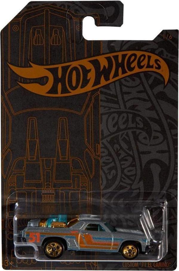 Hot Wheels 51th Anniversary Satin Chrome Custom 71 El Camino - Image 1