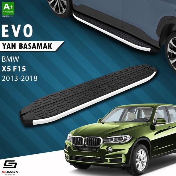 S-Dizayn Bmw X5 F15 Evo Aluminyum Yan Basamak 193 Cm 2013-2018 A+ Kalite - Image 1