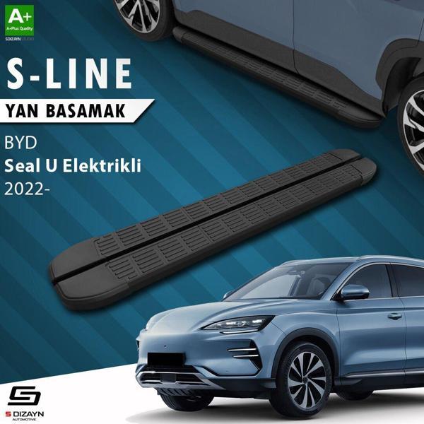 S-Dizayn BYD Seal U Elektrikli S-Line Siyah Yan Basamak 193 Cm 2022 Üzeri A+ Kalite - Image 1