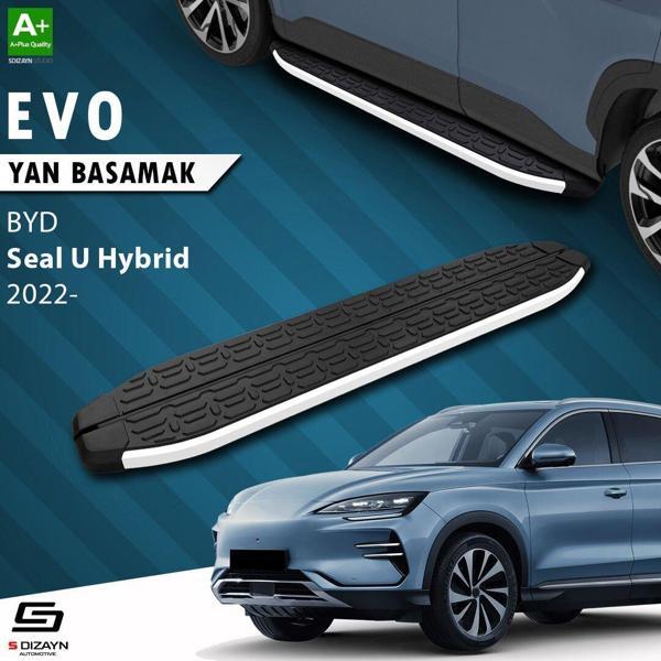 S-Dizayn BYD Seal U Hybrid Evo Aluminyum Yan Basamak 193 Cm 2022 Üzeri A+ Kalite - Image 1